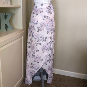 Show Me Your MuMu Floral Skirt